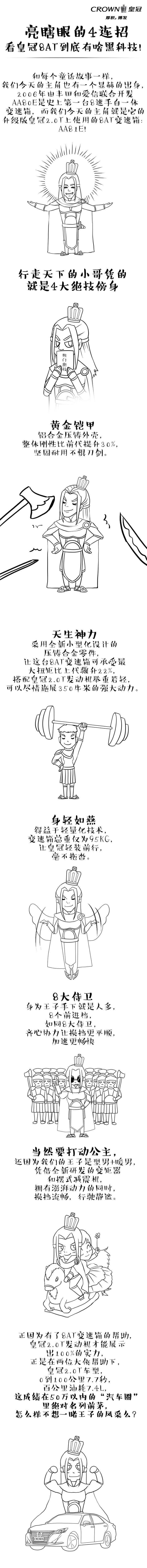 亮瞎眼的4連招，看皇冠8AT到底有啥黑科技！